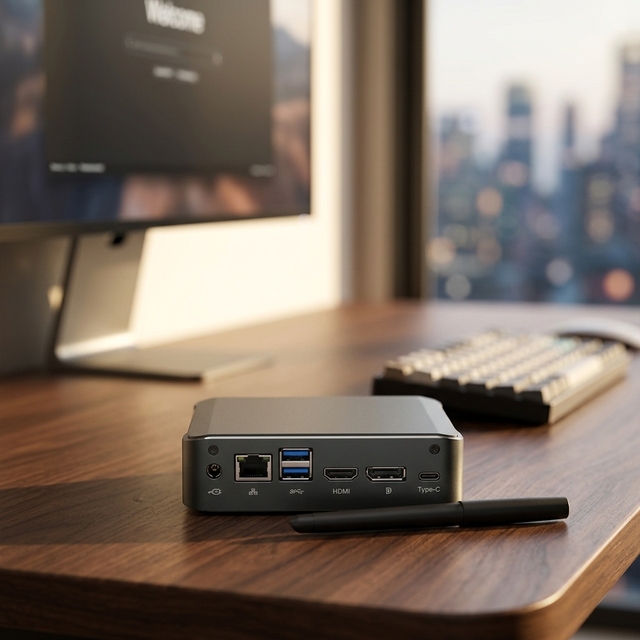 EGLOBAL Convenient Intel Core I5-10210U Quad Cores 8 Threads 2xDDR4 Max 64 Gb 6usb+3display Port 4k Portable Best Mini Pc