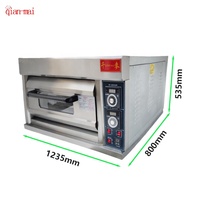 Four à gâteau à Pizza BBQ électrique Commercial de haute qualité pour équipement de boulangerie Four à vapeur alimenté au gaz Fonction de cuisson du pain