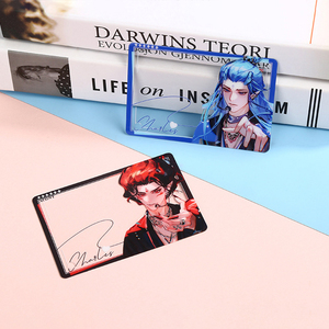 Marque-page créatif en acrylique transparent personnalisé avec photo d'étoile, dessin animé, animation, fabriqué à la main - Product Image 4