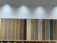 Carreaux de porcelaine en bois de céramique de luxe émaillé mat de bonne qualité pour le sol du salon et de la cuisine