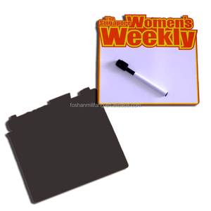 Custom Printed Promotional Gifts Popular House Decoration Soft Paper Fridge Magnets