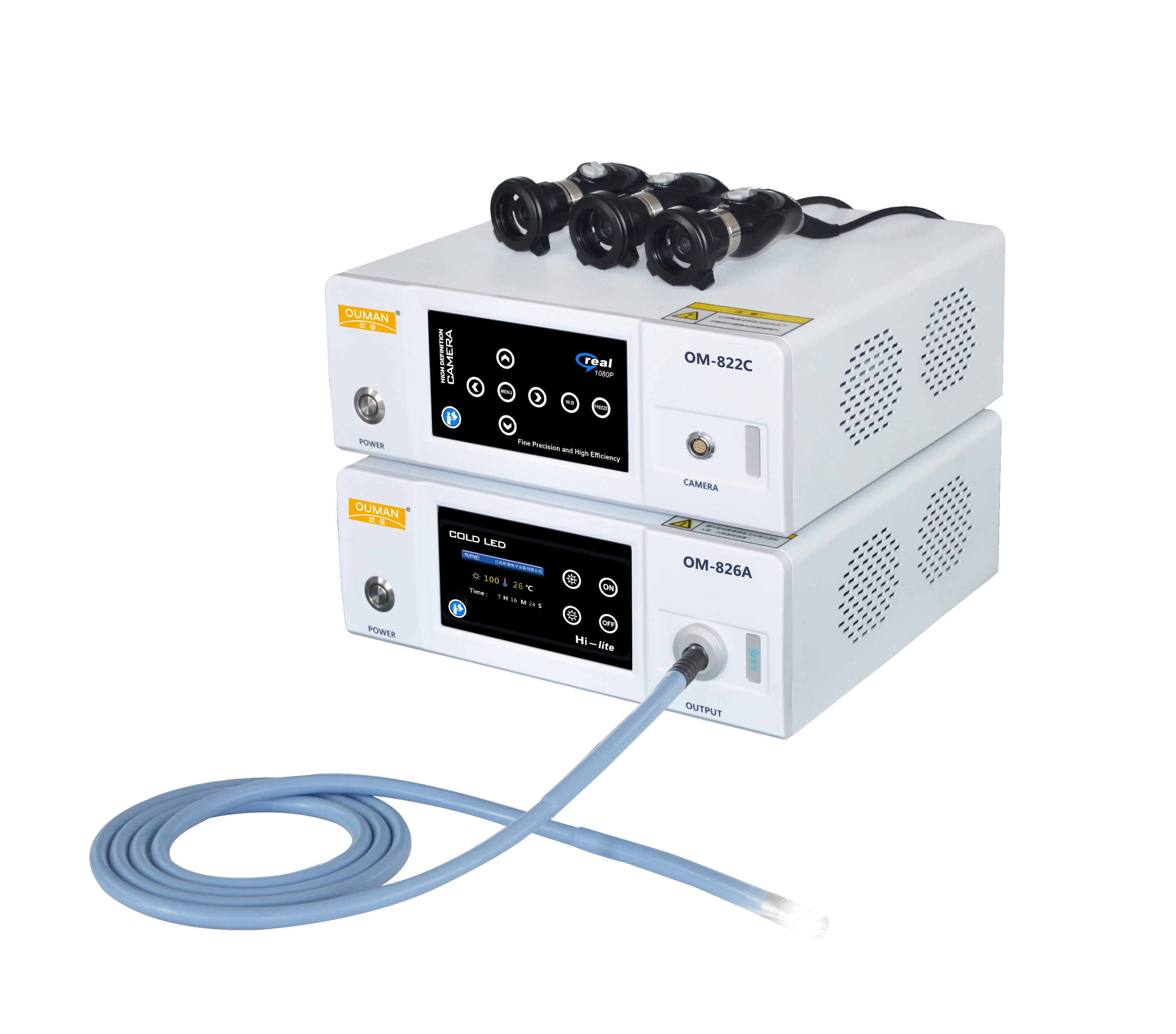 Ouman 822C Full HD laparoscopy video endoscope image system