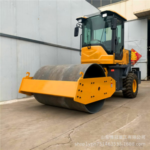 Rodillo Vibratorio de Un Solo Tambor Changchai de 6 Toneladas, 30 kN de Fuerza Excitante, Equipo de Compactación de Carreteras de Alta Eficiencia - Product Image 1