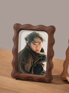 Moldura de Foto Personalizada de Madeira Sólida DIY de 6 polegadas, Criativa, Ecológica e Durável para Exibição de Mesa <span class=keywords><strong>A4</strong></span> - Product Image 2