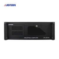 Komputer Kontrol Industri Rak 4U, Casing PC Rak Mount, 2 LAN, 8 USB, 6 COM, 7 Slot Ekspansi Full Height, IPC 6041B