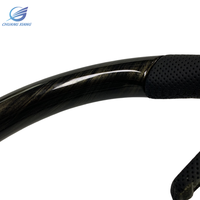 Haute qualité pour Toyota Corolla RAV4 volant en Fiber de carbone squelette sport Style pêche bois Design pour modèle Camry