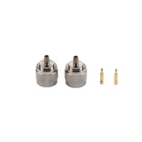 Connecteur coaxial RF, connecteur N à sertir pour câbles RG58, LMR195, LMR200, RG142