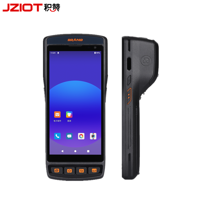1D 2D Barcoder Scanner Terminal PDA 4G Wifi BT Handheld Terminal Scanner Thermal Printer Logistics Warehouse in Stock