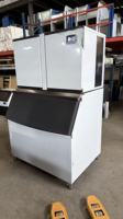 Machine à glaçons cubiques commerciale 1000 kg/24H pour entreprises, refroidissement automatique par air ou eau, Tolcat, machine à glaçons à performance optimale