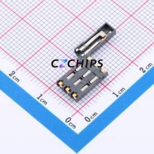 C7030-04 SD Card / Memory Card Connector SMD Connector ( Body Max Height: 2mm )( Operating Temperature: -40℃~+85℃ ) - Product Image 2