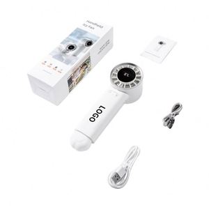 Ventilateur USB miniature portatif personnalisé, pliable, format poche, cadeaux d'été, ventilateur rafraîchissant avec logo - Product Image 3