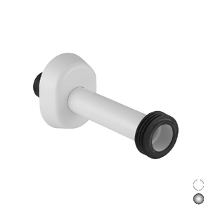 Tubo de conexión para cisterna Geberit Single Plus, diámetro 40 44, longitud 250, manguera de fontanería blanca - Product Image 3