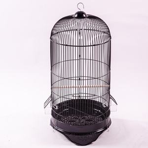 Jaula Metálica para Pájaros Pequeños con Diseño de Piel de Tigre y Peonía, con Cierre de Botón, Jaula Ornamental para Cría, para Uso Doméstico y en Villas, para Mascotas - Product Image 5