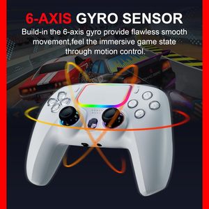 For Ps 5 <b>Wired</b> Gamepad Compatible with the P S4/PC/p5 Console Platform Gamepad Somatosensory Gaming Hall Trigger Joystick - Product Image 5