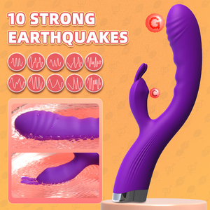 FairyKiss varita conejo vibrador orgasmo juguetes sexuales súper potente estimulador de clítoris pezón clítoris punto G vibrador - Product Image 4
