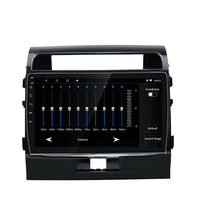 Écran tactile Android Auto CarPlay, lecteur DVD, autoradio, GPS, navigation vidéo et audio pour Land Cruiser LC200 2007-2015