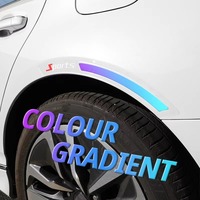 Autocollant de protection universel pour sourcils de phares de voiture, bande adhésive décorative extérieure anti-rayures pour ailes de voiture
