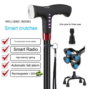 Bastón Telescópico con Luz LED para Personas Mayores, el Más Vendido de Fábrica - Product Image 1