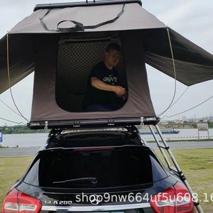 Carpa de Techo para Auto, Carcasa Rígida de Aleación de Aluminio, Apertura Rápida, Tela Oxford Impermeable, Equipo de Camping para las Cuatro Estaciones - Product Image 4