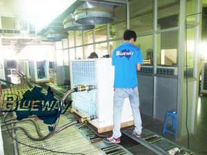 เครื่องทำน้ำเย็นอุตสาหกรรมแบบระบายความร้อนด้วยอากาศ T3 รุ่นปรับแต่งพิเศษ ประสิทธิภาพสูง มาตรฐานสูง (ออกแบบมาเพื่อสภาพอากาศที่รุนแรง) - Product Image 4