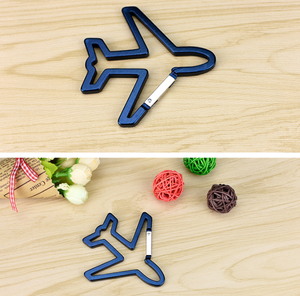 aluminum airplane carabiner