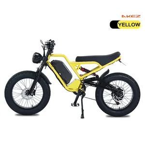 轰炸机电池48v 15000w ebike电动自行车自行车隐形轰炸机电动自行车