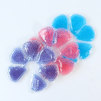 Coussinets de thérapie mammaire en gel 3 en 1 pour les soins infirmiers de maternité avec caractéristiques de thérapie par le chaud et le froid