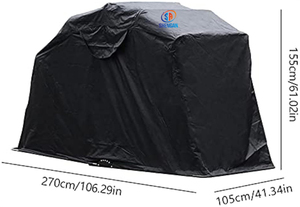 2024 <span class=keywords><strong>Garage</strong></span> de <span class=keywords><strong>moto</strong></span> <span class=keywords><strong>pliable</strong></span> de bonne qualité fabriqué en tissu Oxford avec le meilleur prix fabriqué en Chine - Product Image 2