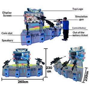 เครื่องยิงอาเขต<span class=keywords><strong>4</strong></span>ผู้เล่น VR <span class=keywords><strong>Sniper</strong></span> <span class=keywords><strong>Elite</strong></span> สำหรับเล่นในร่ม/กลางแจ้งอุปกรณ์เกมเสมือนจริงแบบหลายคนสำหรับสนามบิน - Product Image 4
