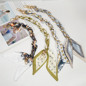 ห่วงโซ่ผ้าไหมแบบแขวนป้องกันการสูญหายสำหรับการเดินทางแบบสากลสายรัดข้อมือตกแต่งโทรศัพท์พร้อมสายคล้องโลหะ - Product Image 1