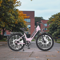 Vélo électrique pliable Win Rider avec moteur 400w, batterie 36v, 7 vitesses, design électronique pour un rangement et un transport faciles