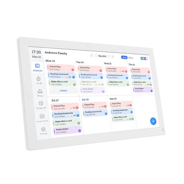 Cross-border New 15.6inch Smart Electronic Calendar Cloud Photo Frame ABS Frame Family Calendar Travel Management Task Planning