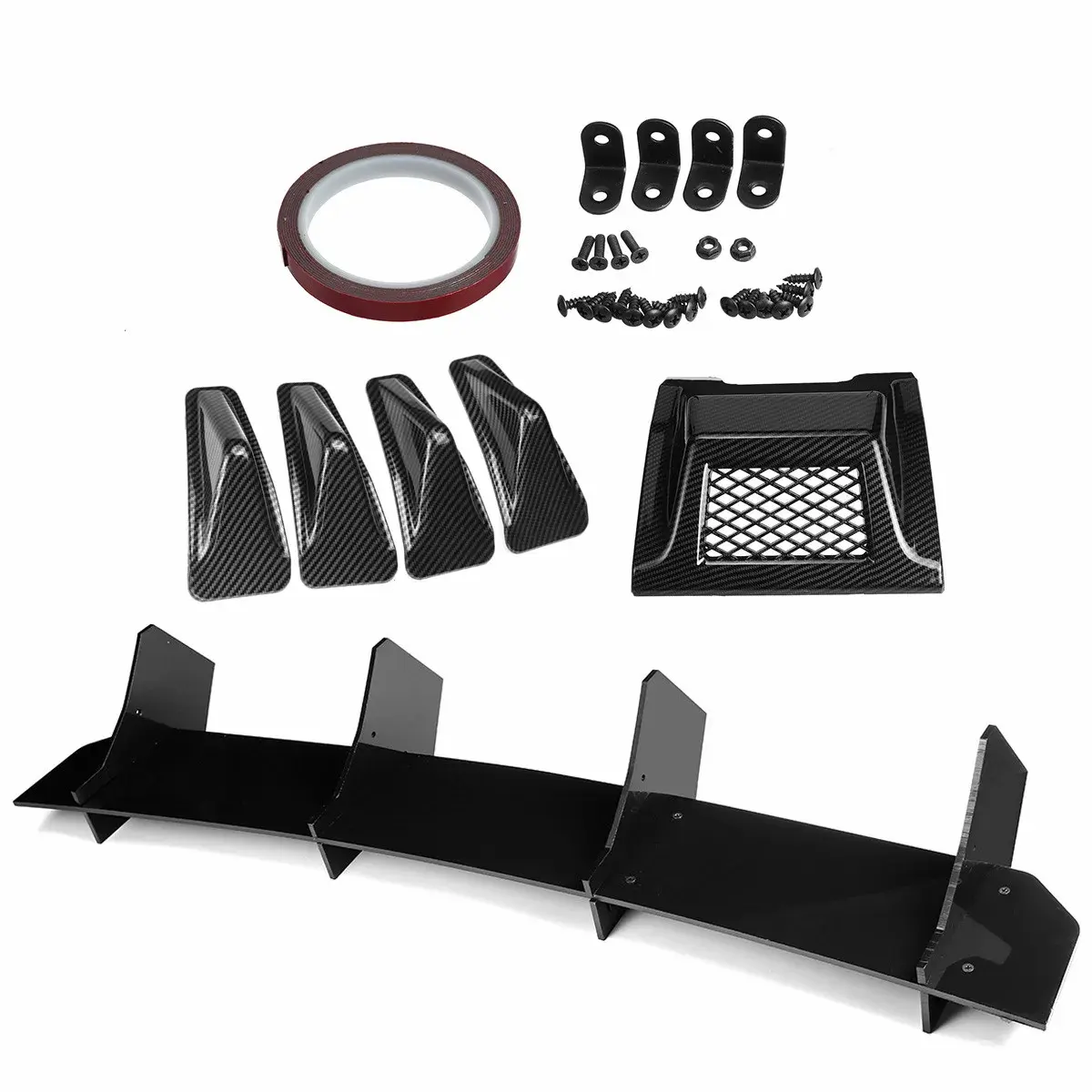 Aspect fibre de carbone