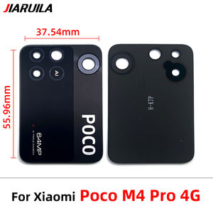 Obiettivo della fotocamera posteriore con obiettivo della fotocamera posteriore con adesivo per Xiaomi <span class=keywords><strong>POCO</strong></span> <span class=keywords><strong>X3</strong></span> NFC X4 M4 <span class=keywords><strong>Pro</strong></span> 4G 5G parti di riparazione del telefono cellulare - Product Image 6