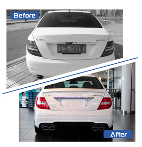 Leishuo Auto Parts Kit de carrosserie en ABS/PP/fibre de carbone pour <span class=keywords><strong>Mercedes</strong></span>-<span class=keywords><strong>Benz</strong></span> <span class=keywords><strong>Classe</strong></span> C W204 Mise à niveau <span class=keywords><strong>AMG</strong></span> <span class=keywords><strong>C63</strong></span> - Product Image 5