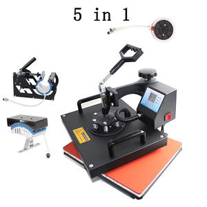 Nuova Pressa Termica a Trasferimento Termico 38x38 Cinque-in-Uno Multifunzione <span class=keywords><strong>per</strong></span> Cappelli Vestiti Tazze Modello YS-3838-5 - Product Image 3