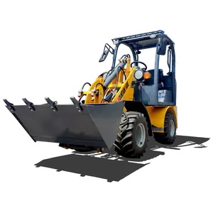 China MR906 Chargeuse <span class=keywords><strong>Sur</strong></span> pneus compacte Maquinaria pequeña Cargador frontal compacto Cargador de ruedas - Product Image 1