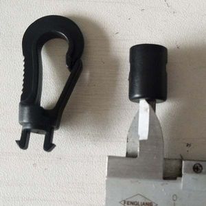 Gancho de POM con orificio de 5 mm, accesorios resistentes para bolsos, piezas para bolsos DIY - Product Image 1
