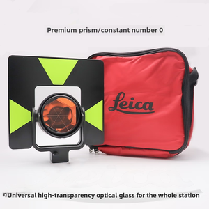 Alta qualidade durável único prisma com alvo placa clara multi-marca compatível para a estação total disponível em vários tamanhos - Product Image 4