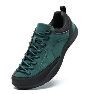 Chaussures personnalisées à bout large, forme naturelle du <span class=keywords><strong>pied</strong></span>, baskets de randonnée et d'entraînement en plein air, légères, décontractées, à semelle plate, style pieds nus, en daim - Product Image 4