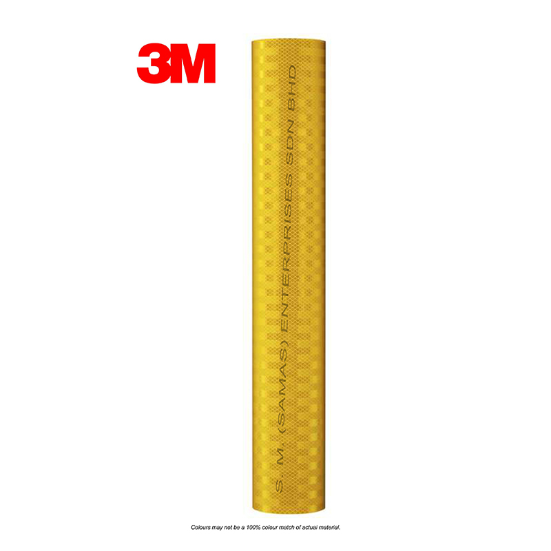 Лучшая цена 3M 3930 высокоинтенсивная призматическая Отражающая пленка для бедер-желтая (3931) с сильной отражающей способностью