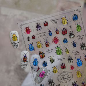 <span class=keywords><strong>Adesivi</strong></span> <span class=keywords><strong>per</strong></span> <span class=keywords><strong>Unghie</strong></span> 3D in PVC con Insetti e Ragni, Impermeabili, Colorati, Decorazioni Lucide in Rilievo, Decalcomanie UV <span class=keywords><strong>per</strong></span> Gel <span class=keywords><strong>Unghie</strong></span> - Product Image 2