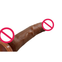 Dildo de Silicona Grande Realista con Ventosa, Suave, Impermeable, Ecológico, Juguete Sexual para Adultos, Estimulación del Punto G, para Mujeres y Hombres, con Control Remoto