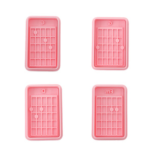 Moule à biscuits 3D pour touche de <span class=keywords><strong>guitare</strong></span>, motif musical de dessin animé, tampon en argile DIY - Product Image 4