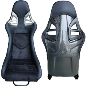 EDDYSTAR Factory Direct Selling carbon fiber bucket seats universal racing car seat