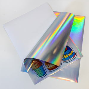 8.5x11 Holographic giấy in A4 Holographic an ninh dán máy in phun có thể in vinyl Sticker giấy cho máy in phun máy in - Product Image 5