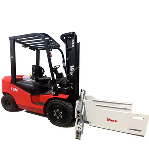 Carretilla elevadora diesel 3T con abrazadera de pacas-Manipulador de carga resistente para transporte de algodón, lana y material de espuma - Product Image 1