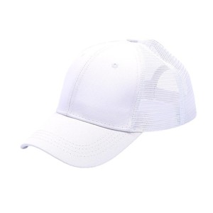 หมวกแก๊ปทรง Trucker 5 ชิ้น แบบ Oxford Dobby Dot พร้อมโลโก้สั่งทำพิเศษ ด้านหลังเป็นตาข่ายระบายอากาศ ปรับขนาดได้ด้วย Snapback สำหรับทุกเพศทุกวัย ขายส่งแบบ OEM - Product Image 3