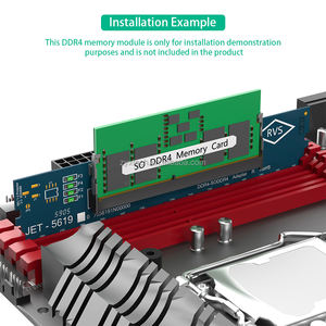 Adaptor Kartu RAM DDR4 Laptop ke Desktop, Penguji Memori, Konverter DIMM 4 ke DDR4 - Product Image 5
