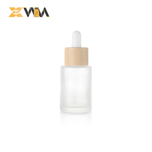 Botella cuentagotas de vidrio esmerilado con hombro plano de 10ml 30ml 50ml para envasado de aceites esenciales y cosméticos - Product Image 4